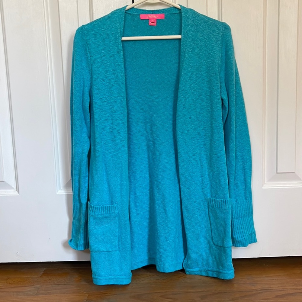 NWOT Lilly Pulitzer Breya Open Front Cardigan